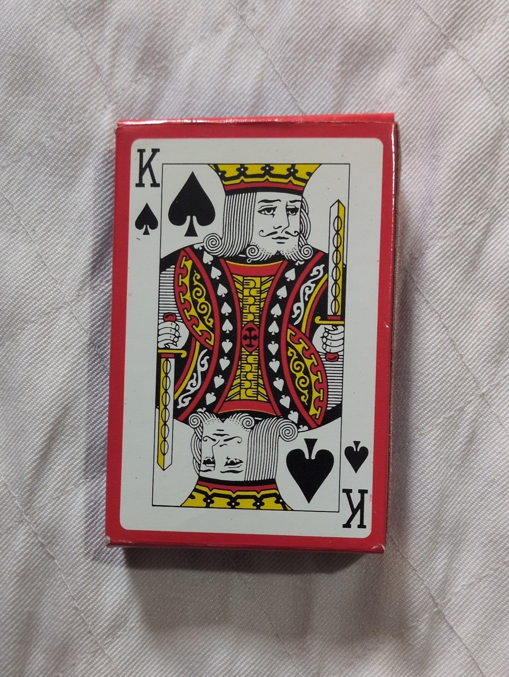 Complete Playing Card Deck Blue Lattice Back Unbranded Classic Collectible